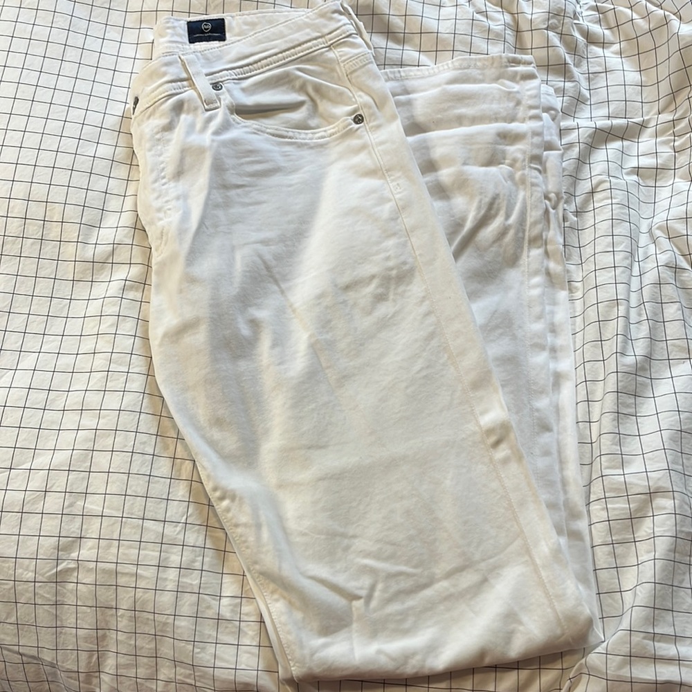 Crisp white chinos Adriano Goldschmied